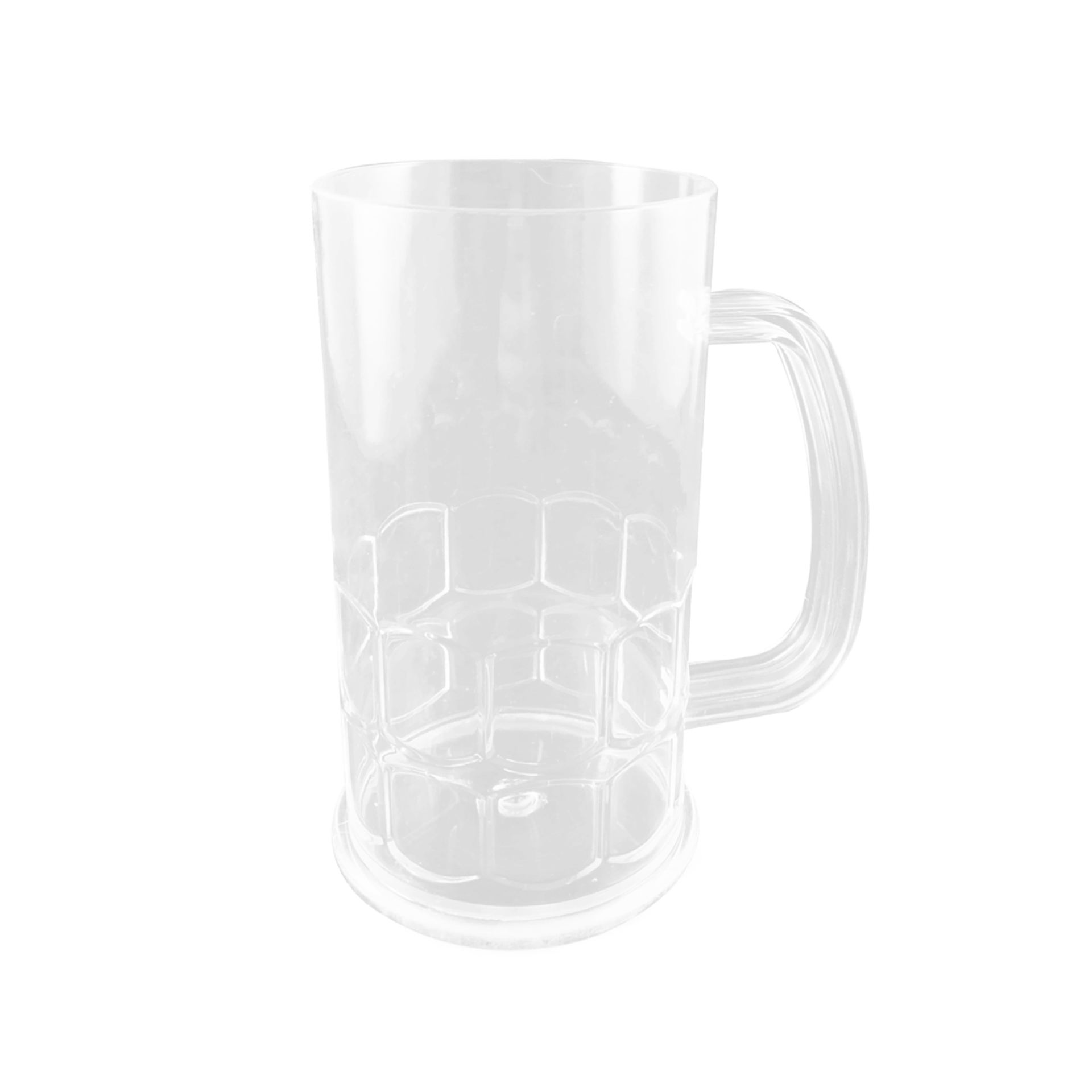 Kunststof bierpullen Transparant 50cl