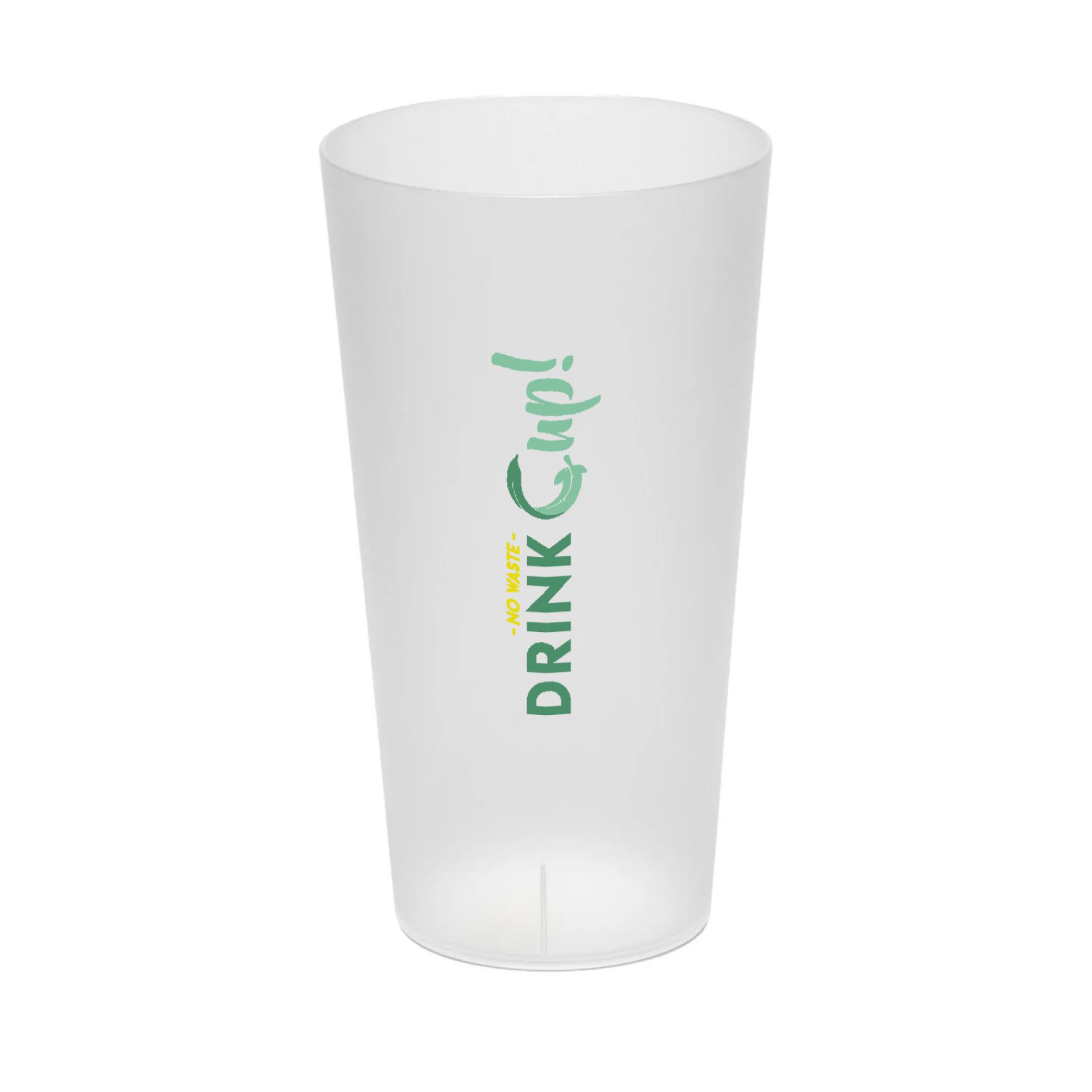 Hardcups met logo huren