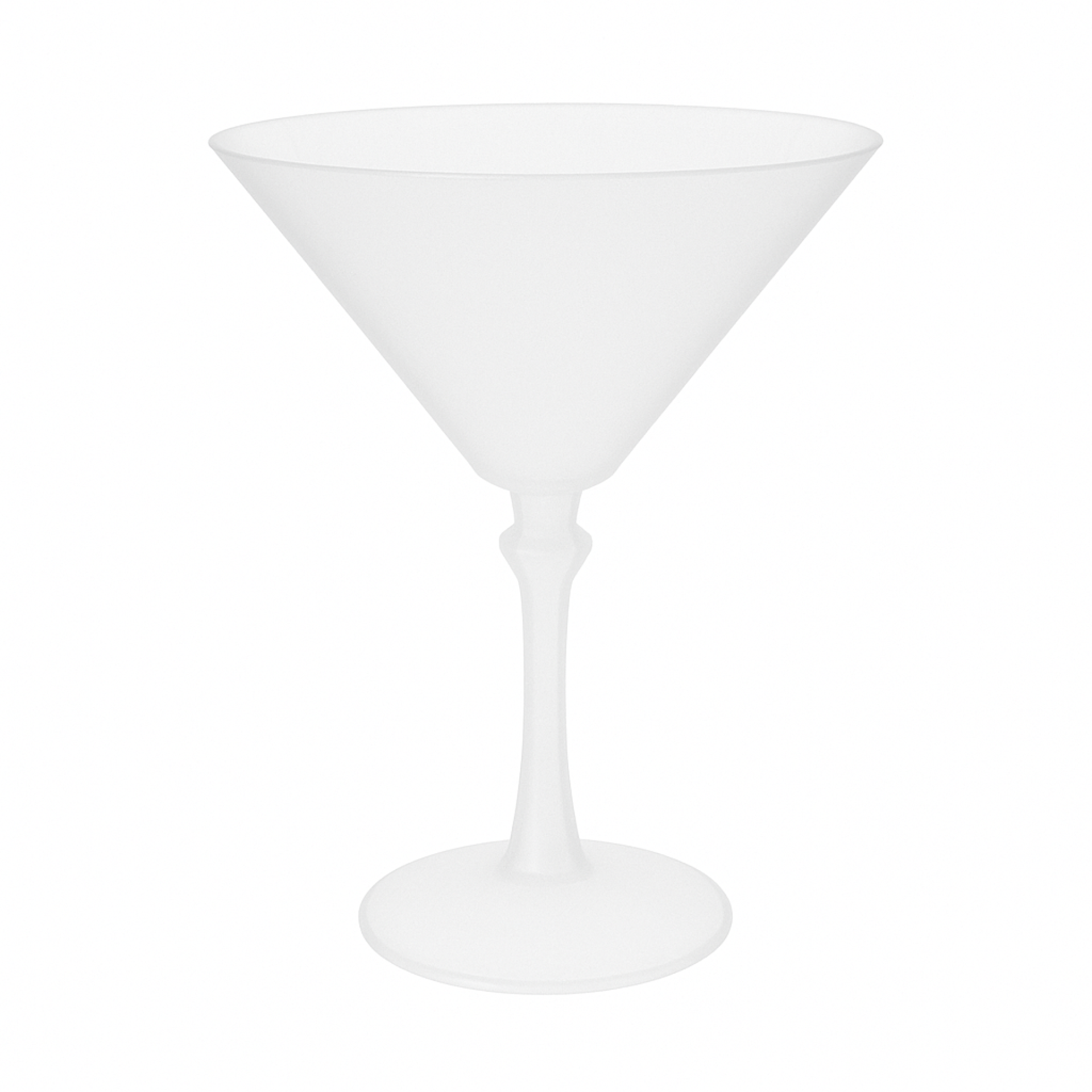 Polypropyleen martini glazen 20cl