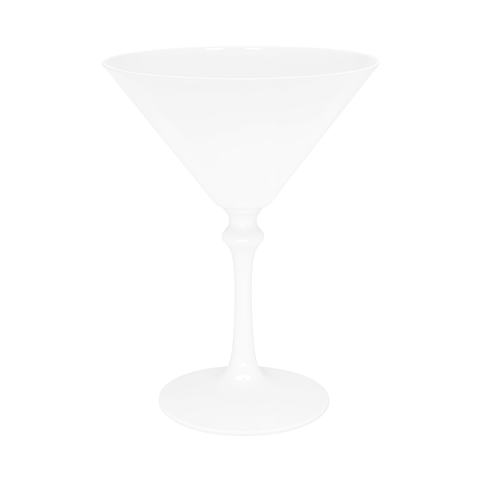 PP martini glazen transparant