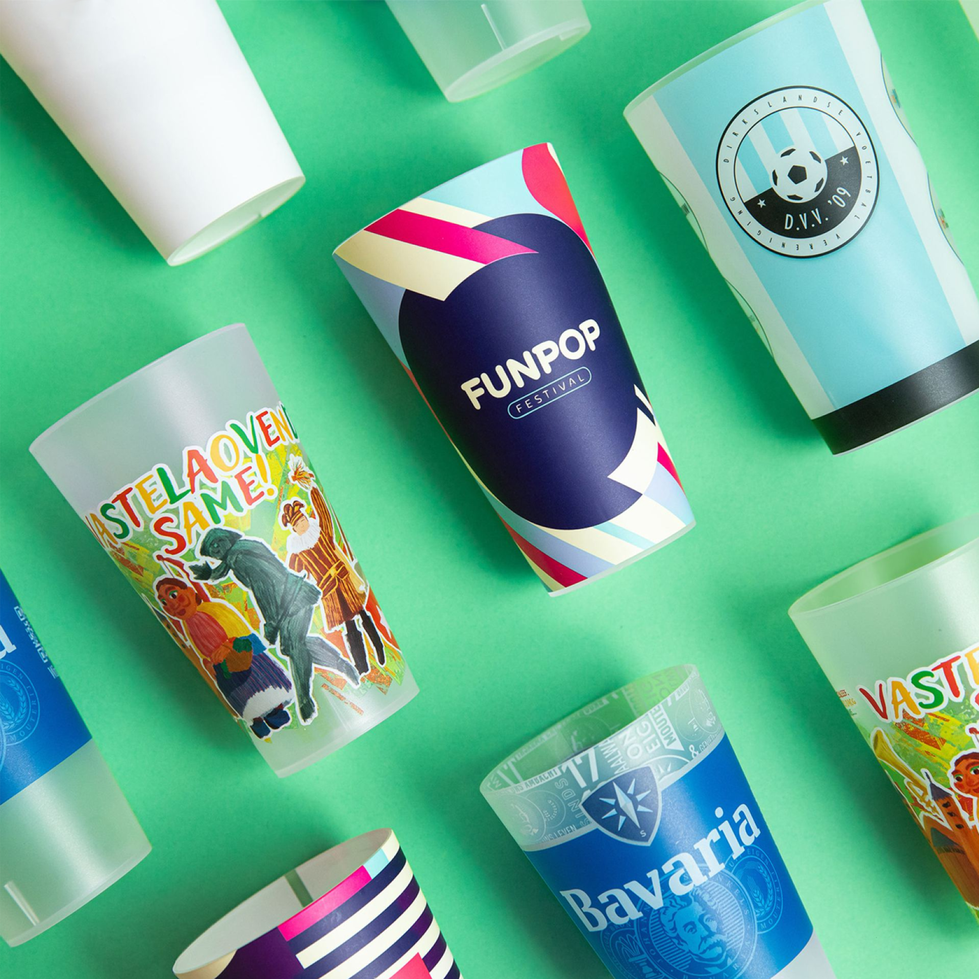 Hardcups IML voorbeeld