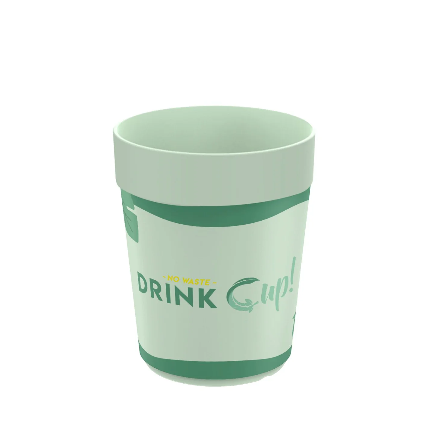 Koffiebekers lichtgroen IML 30cl.